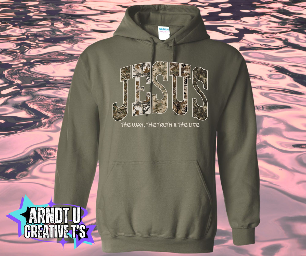 Jesus The Way the Truth Camo