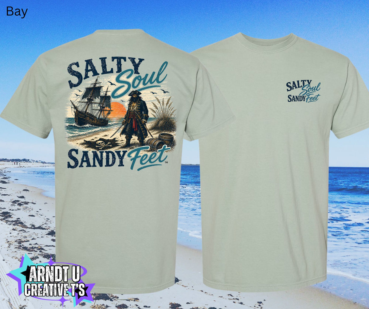 Salty Soul Sandy Feet Pirates