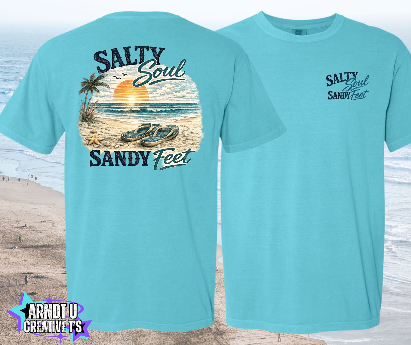 Salty Soul Sandy Feet Flip Flops
