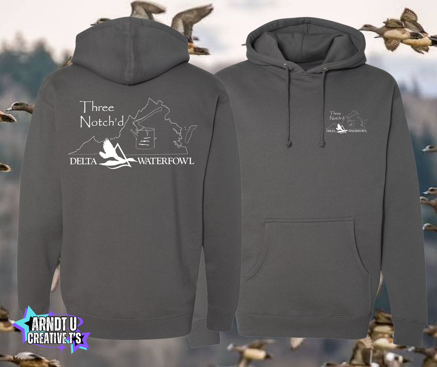 Three Notch'd Independent Trading Company Hoodies