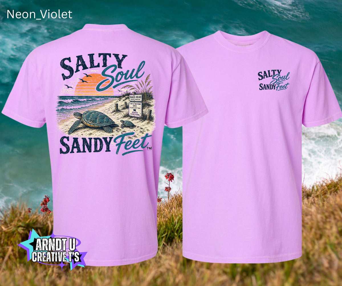 Salty Soul Sandy Feet Sea Turtles