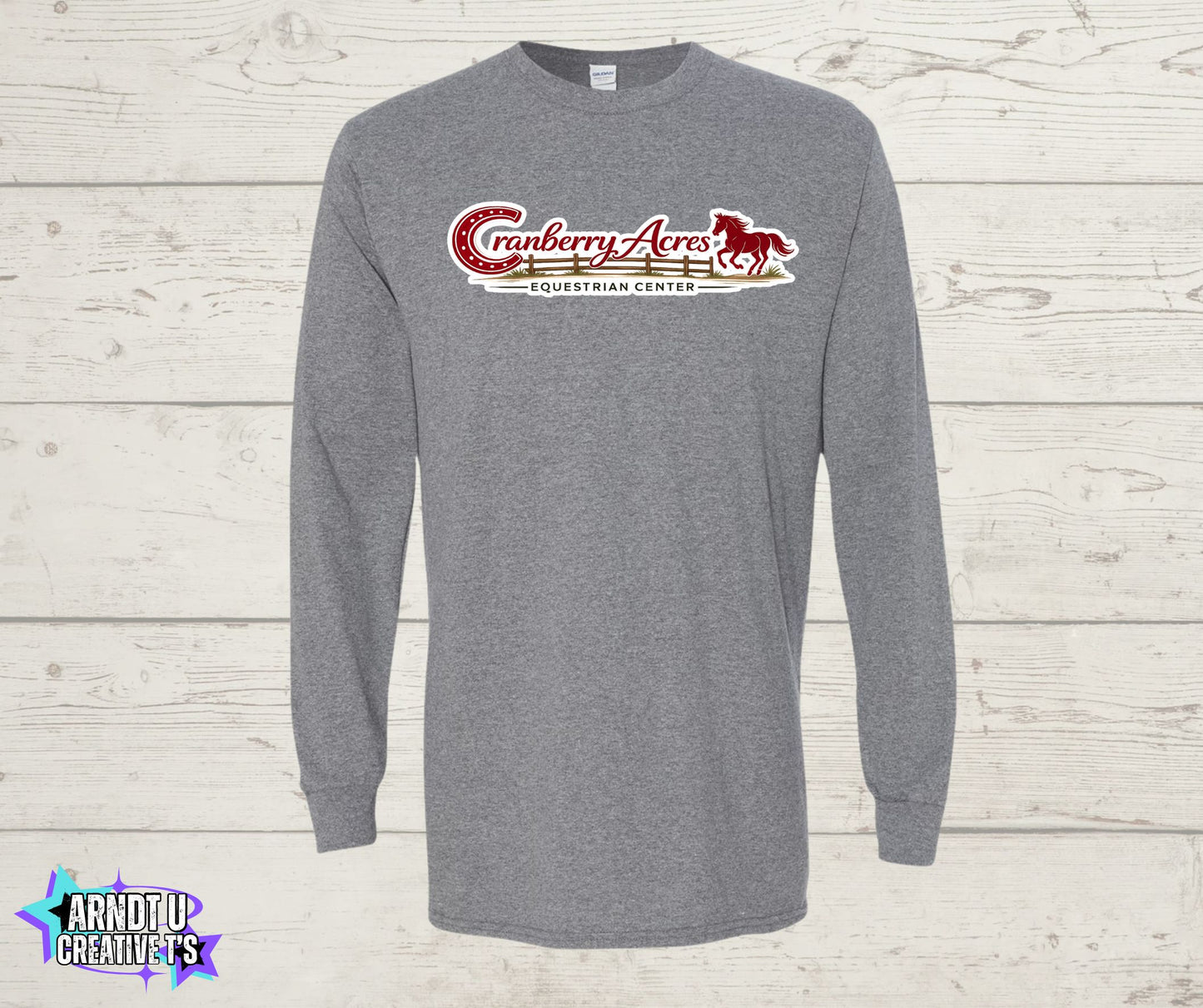 Cranberry Acres Long Sleeve Horse