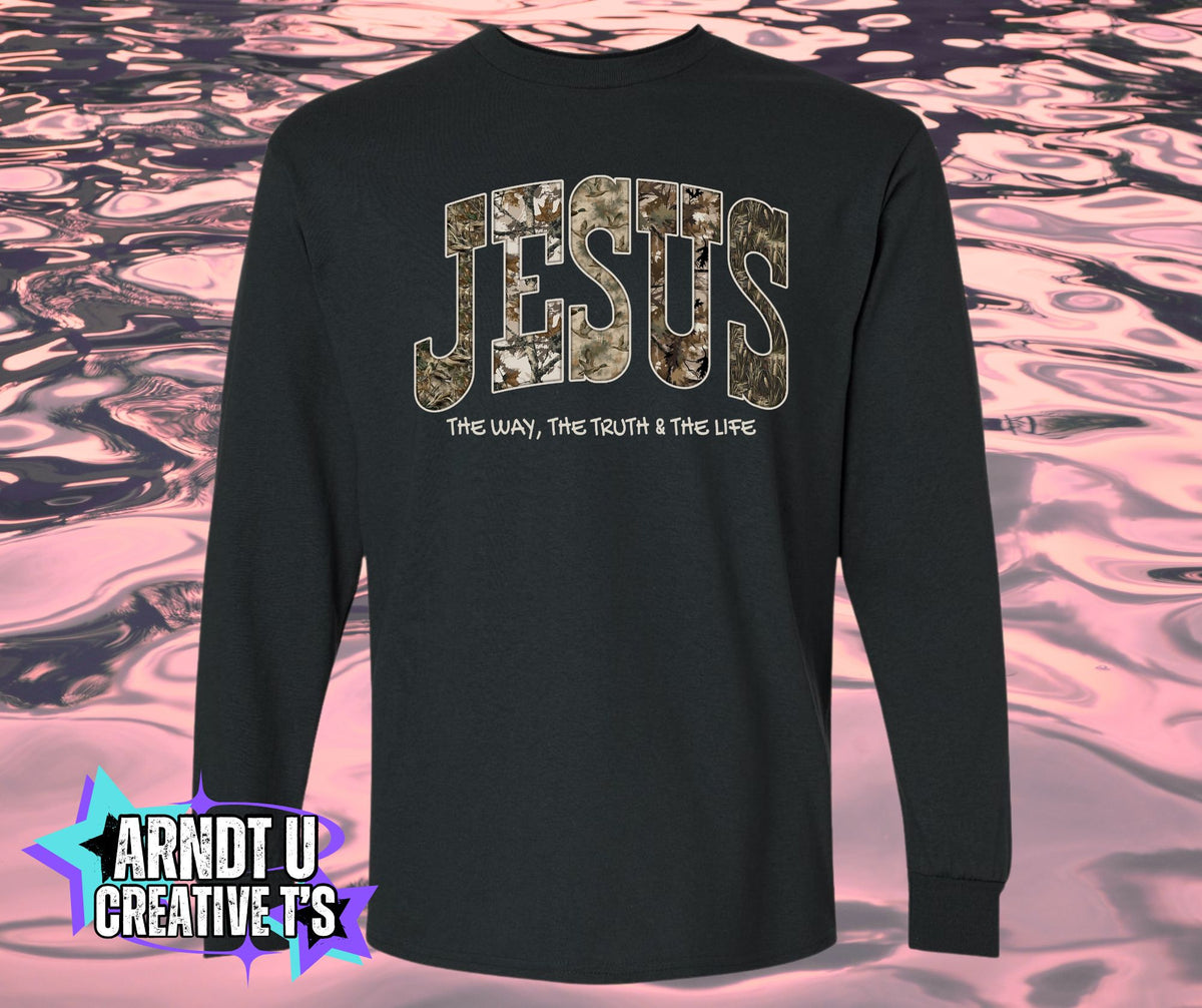 Jesus The Way the Truth Camo