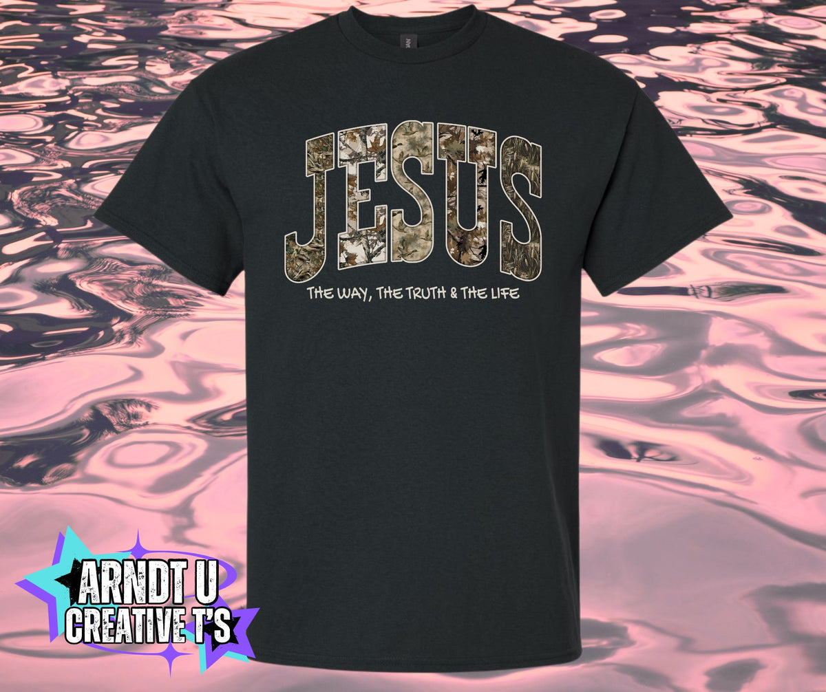 Jesus The Way the Truth Camo