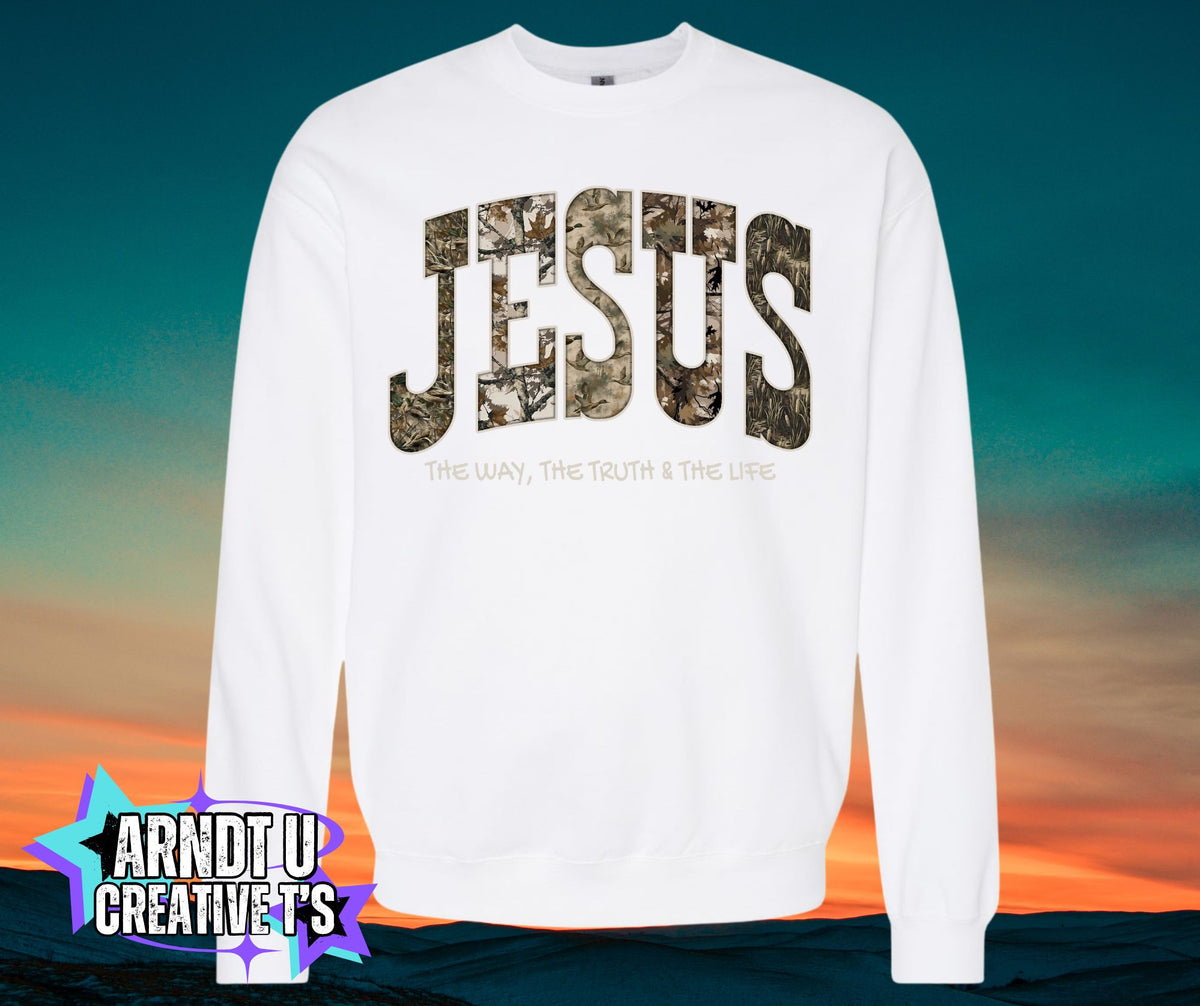 Jesus The Way the Truth Camo
