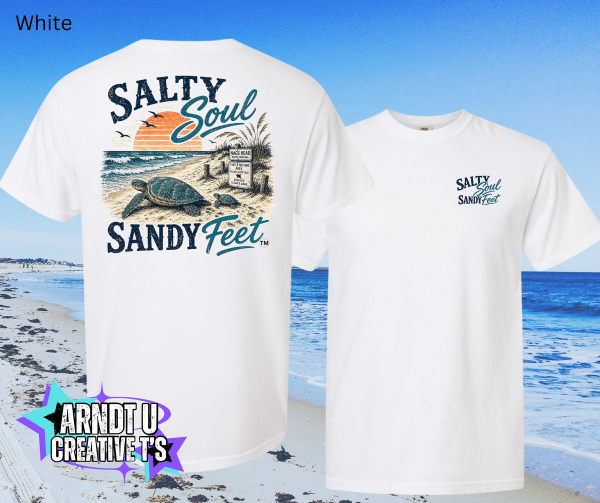 Salty Soul Sandy Feet Sea Turtles