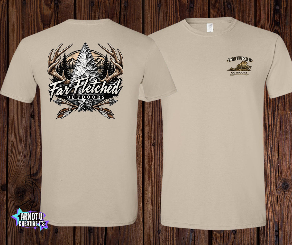 Youth Far Fetched Outdoors Arrow Head Short Sleeve Softstyle