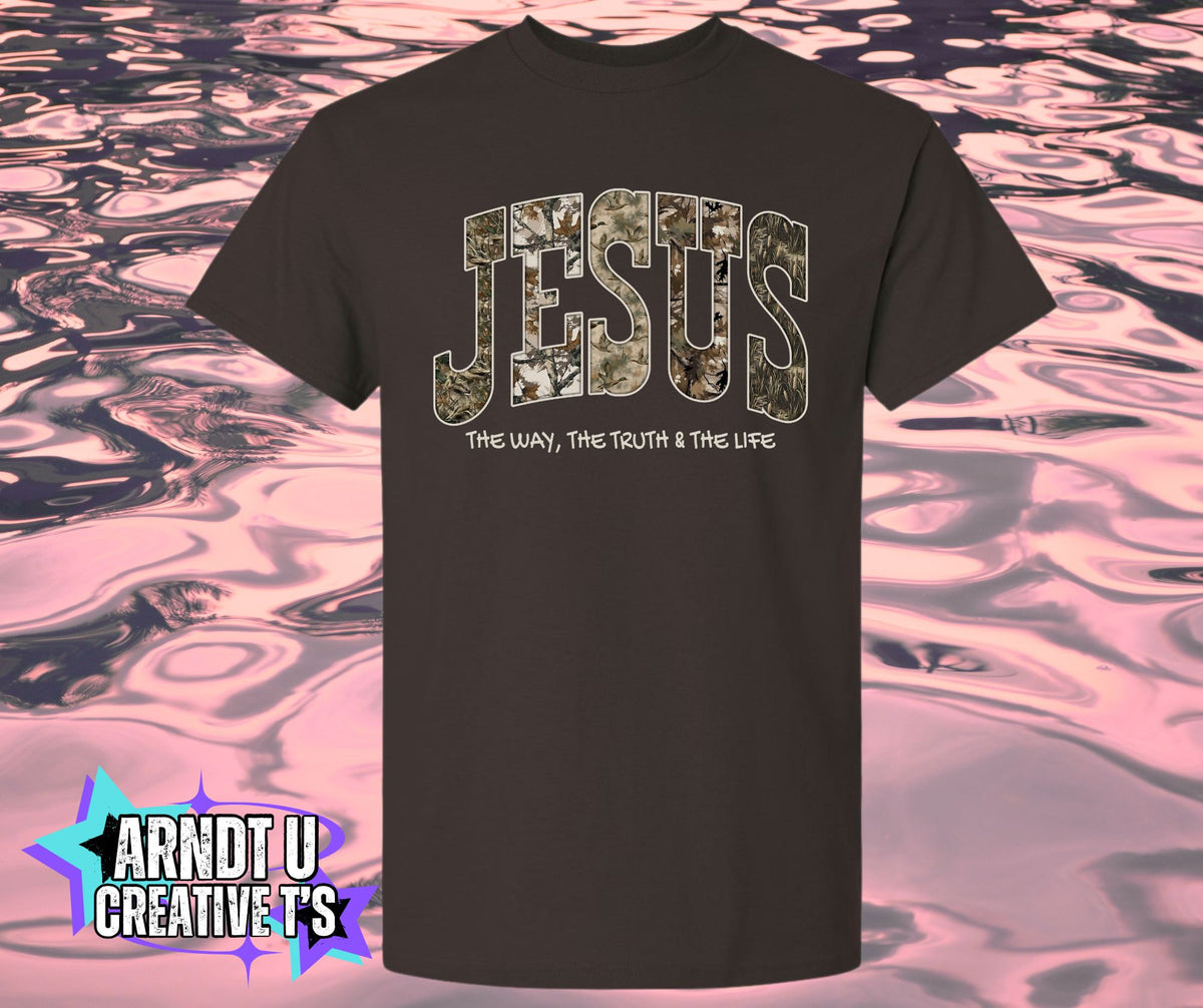 Jesus The Way the Truth Camo