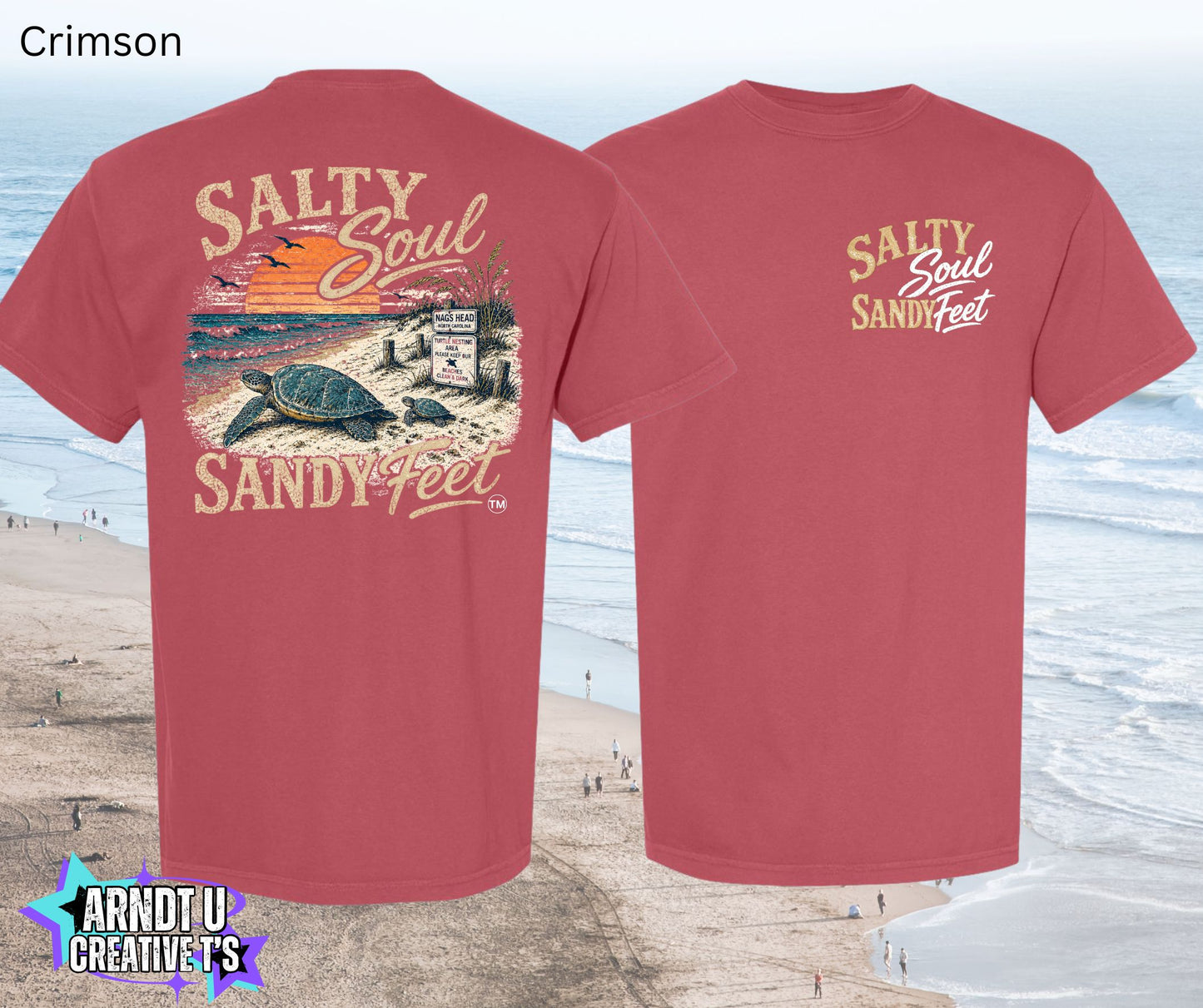 Salty Soul Sandy Feet Sea Turtles