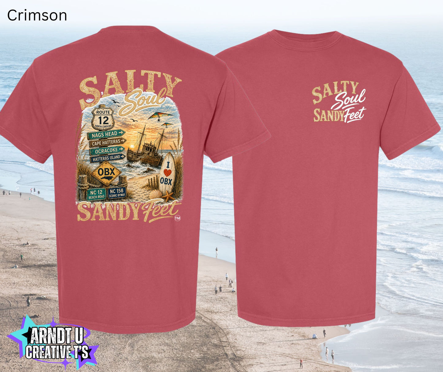 Salty Soul Sandy Feet Road Signs