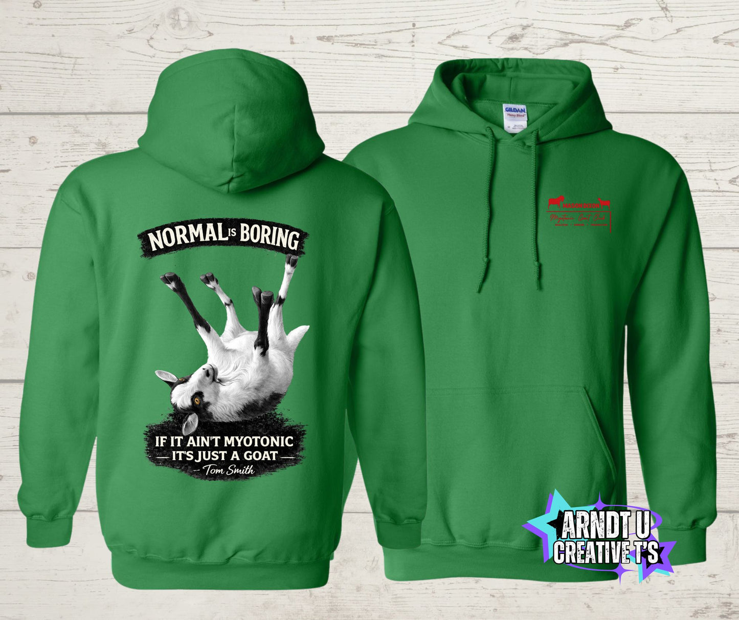 Normal Is Boring Hoodies