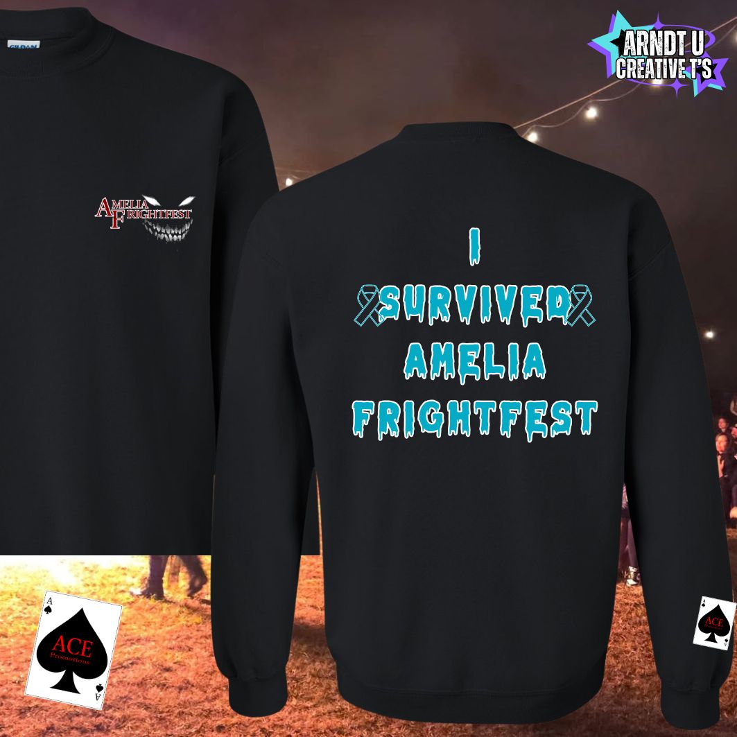 I SURVIVED AMELIA FRIGHTFEST OVARIAN CANCER AWARENESS