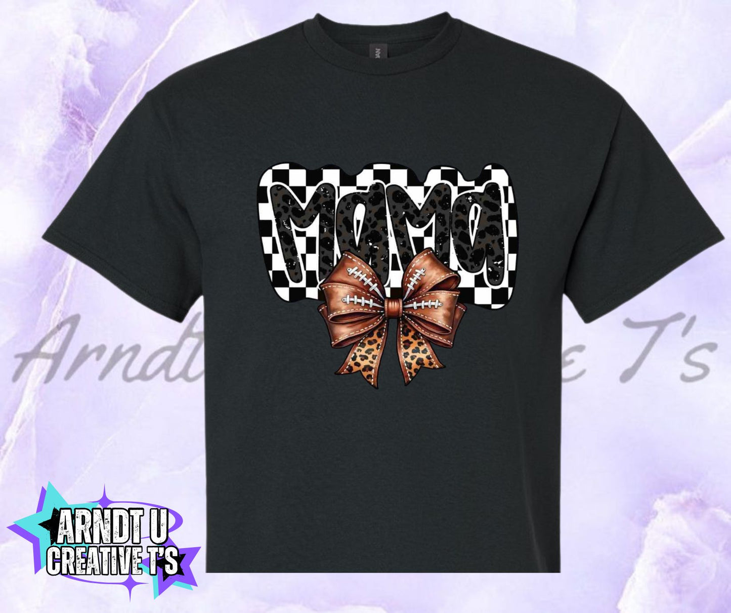 Football Bow Mama