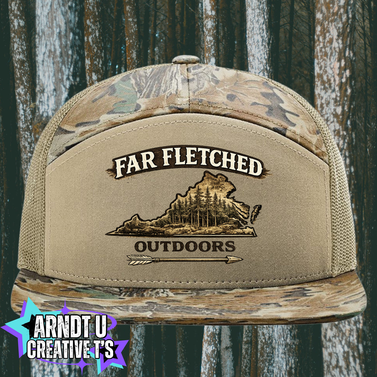 Far Fetched Outdoors Hats New Logo - Printed