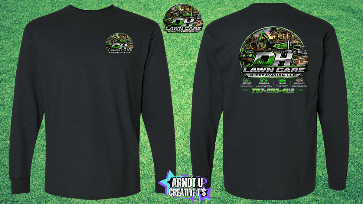 DH Lawn Care & Excavation LLC Long Sleeve