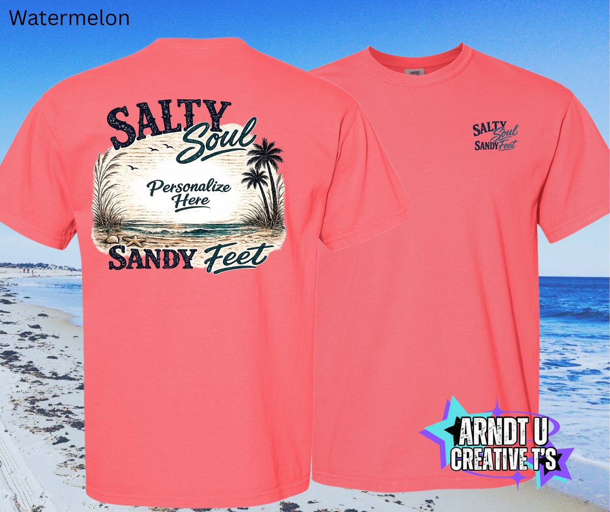 Salty Soul Sandy Personalized for YOU