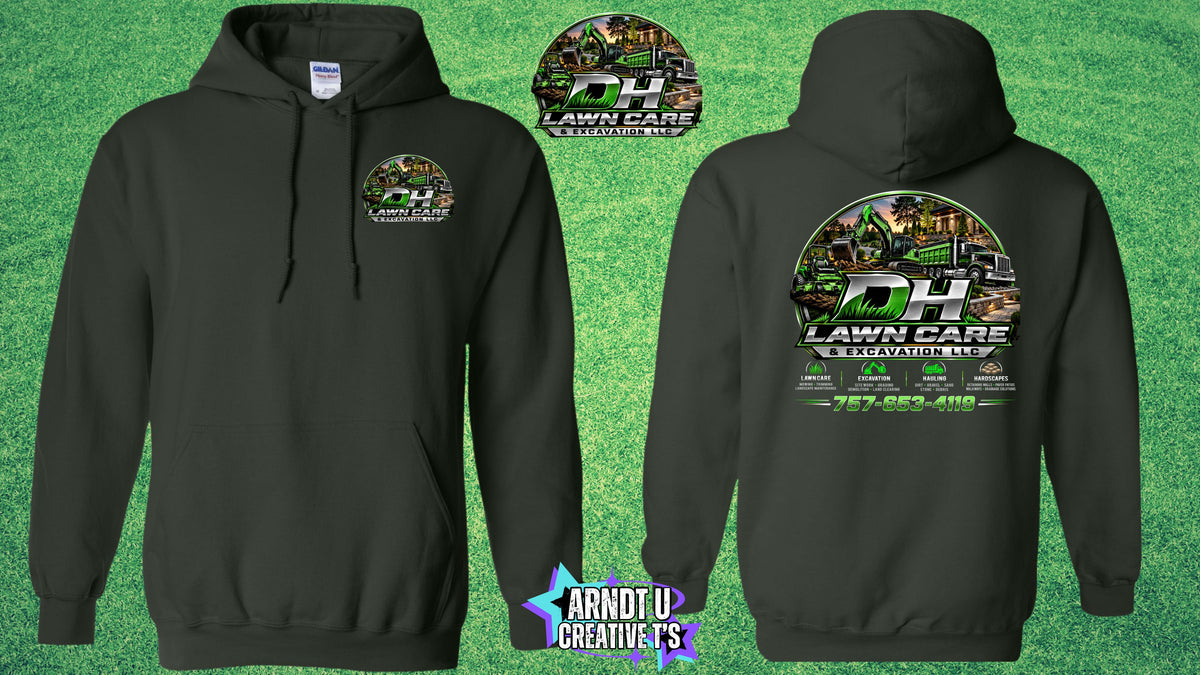 DH Lawn Care & Excavation LLC Hoodies