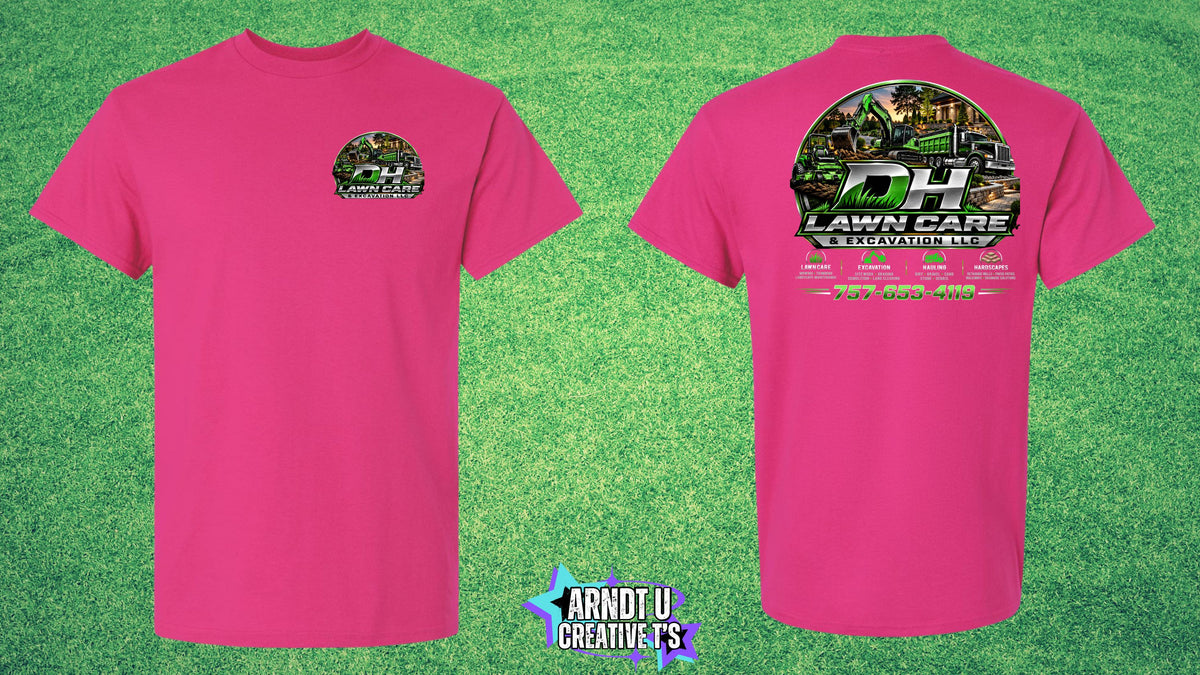 DH Lawn Care & Excavation LLC Short Sleeve