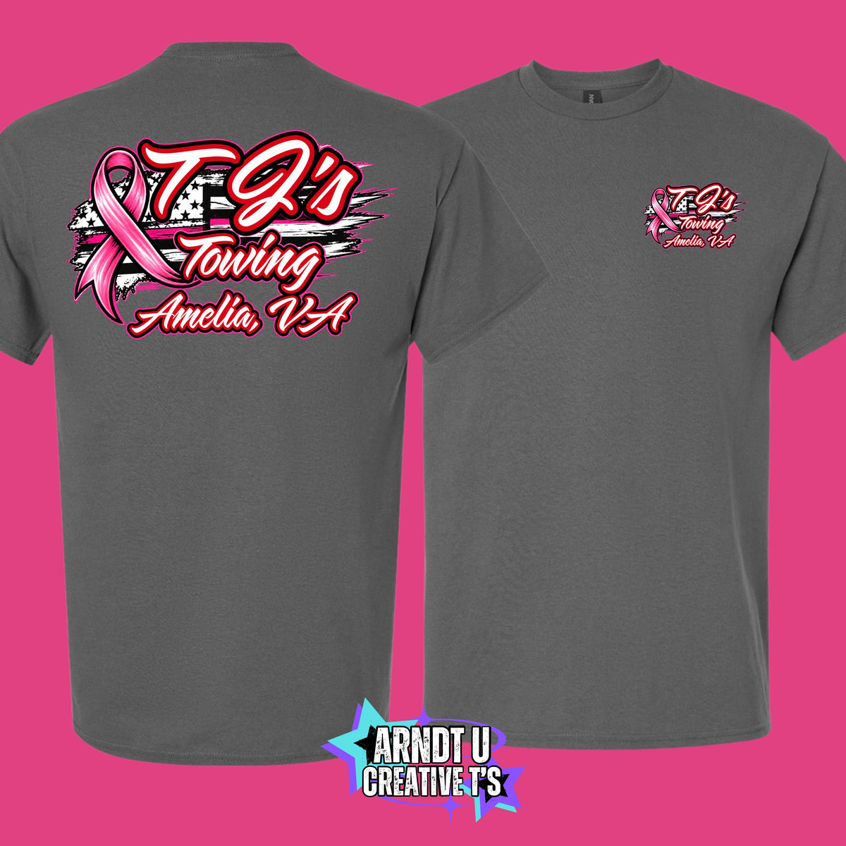 TJ's Towing Supporting Breast Cancer
