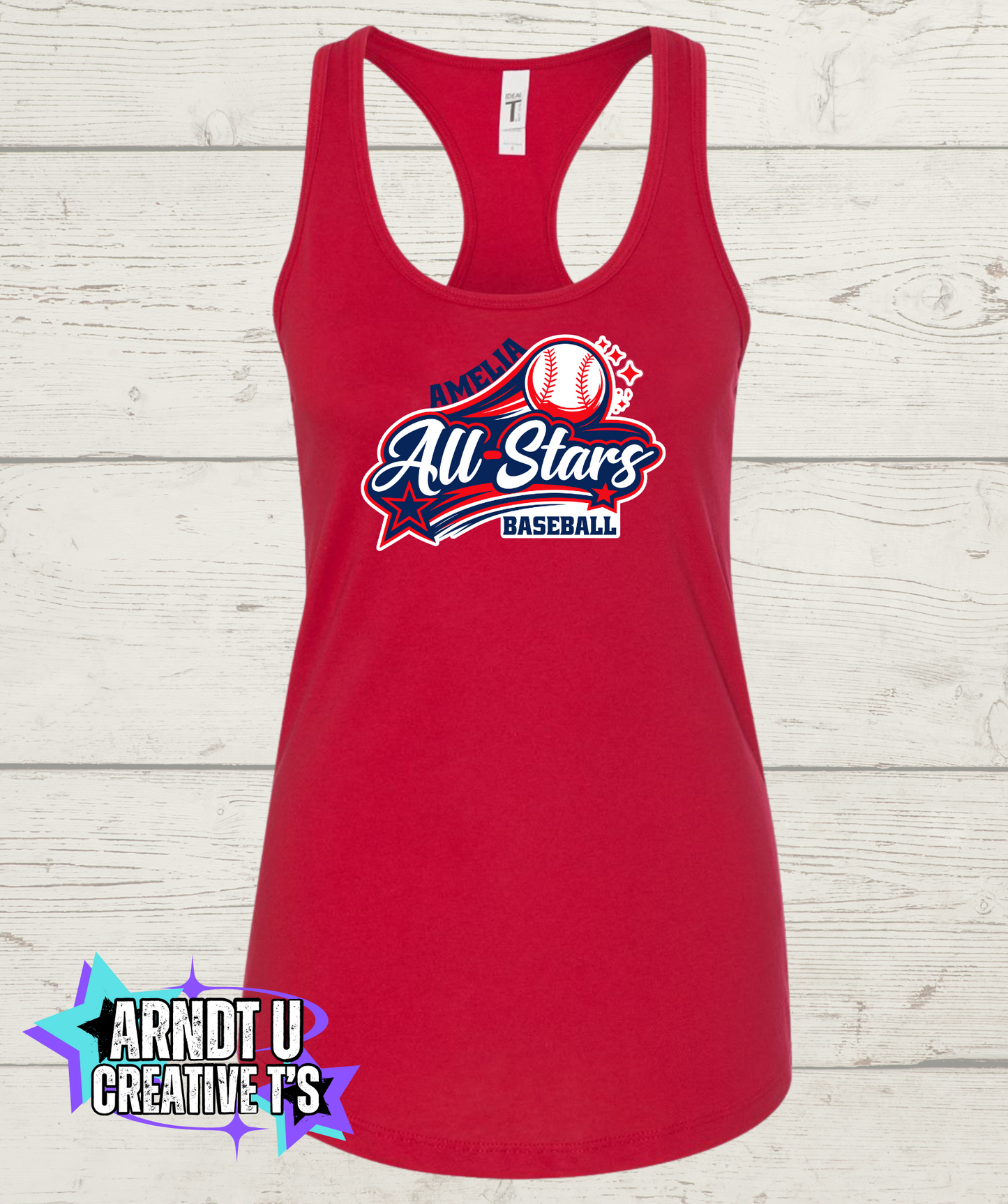 Amelia Allstars Ladies Razor Back