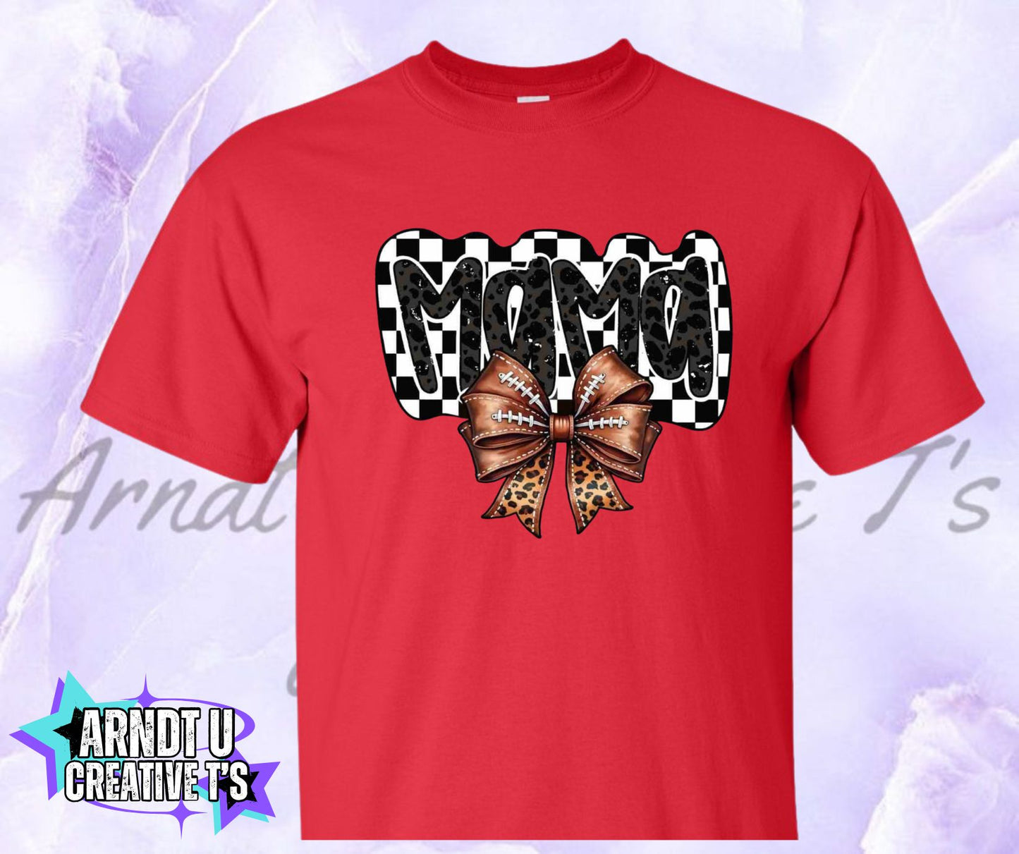 Football Bow Mama