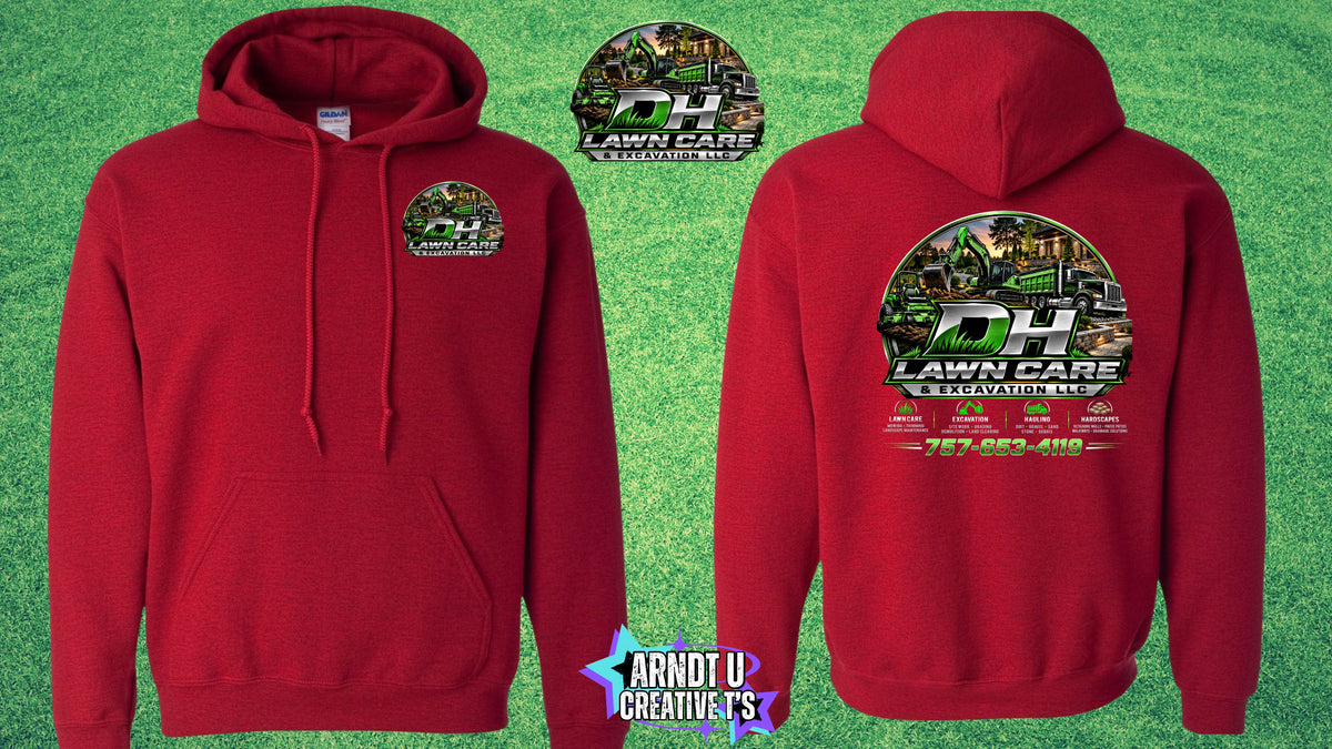 DH Lawn Care & Excavation LLC Hoodies