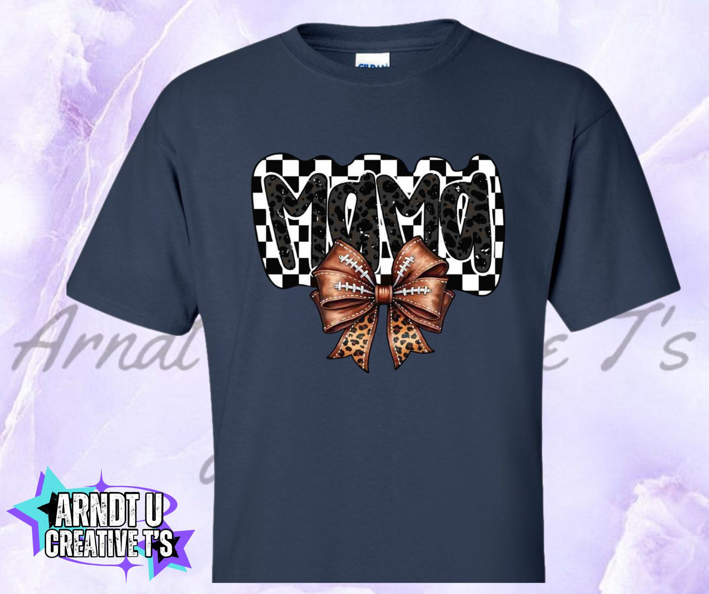 Football Bow Mama