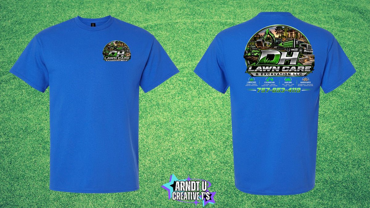 DH Lawn Care & Excavation LLC Short Sleeve