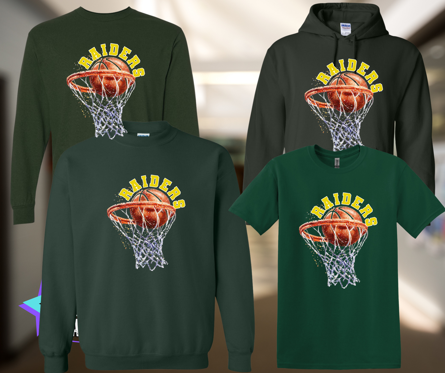 Amelia Raiders Basketball Net