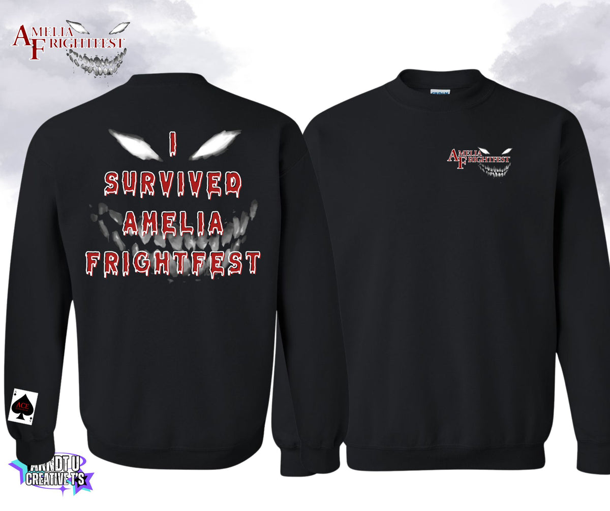 I Survived Amelia Frightfest 2025 Logo