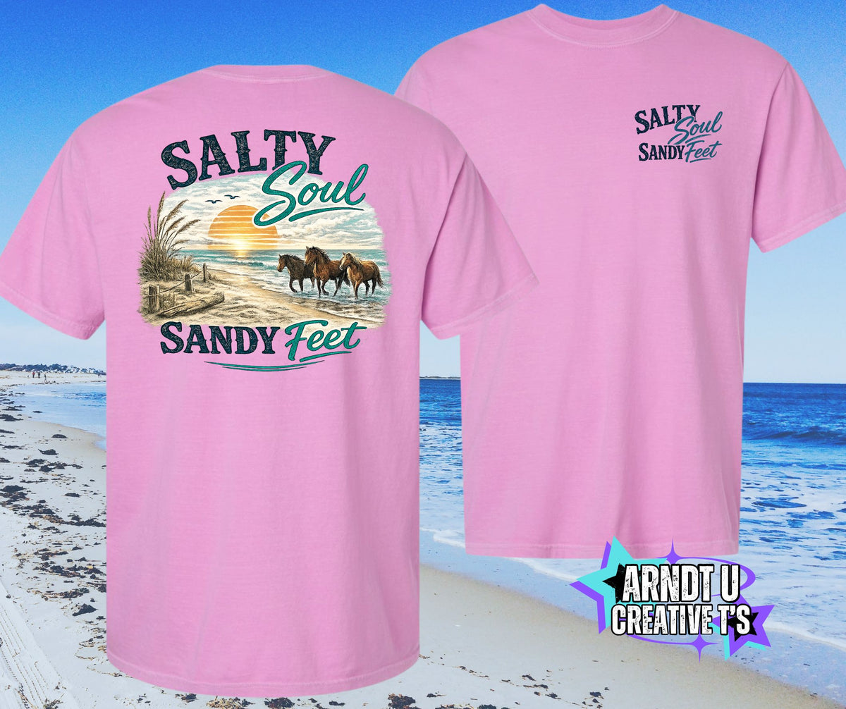 Salty Soul Sandy Feet Corolla Horses