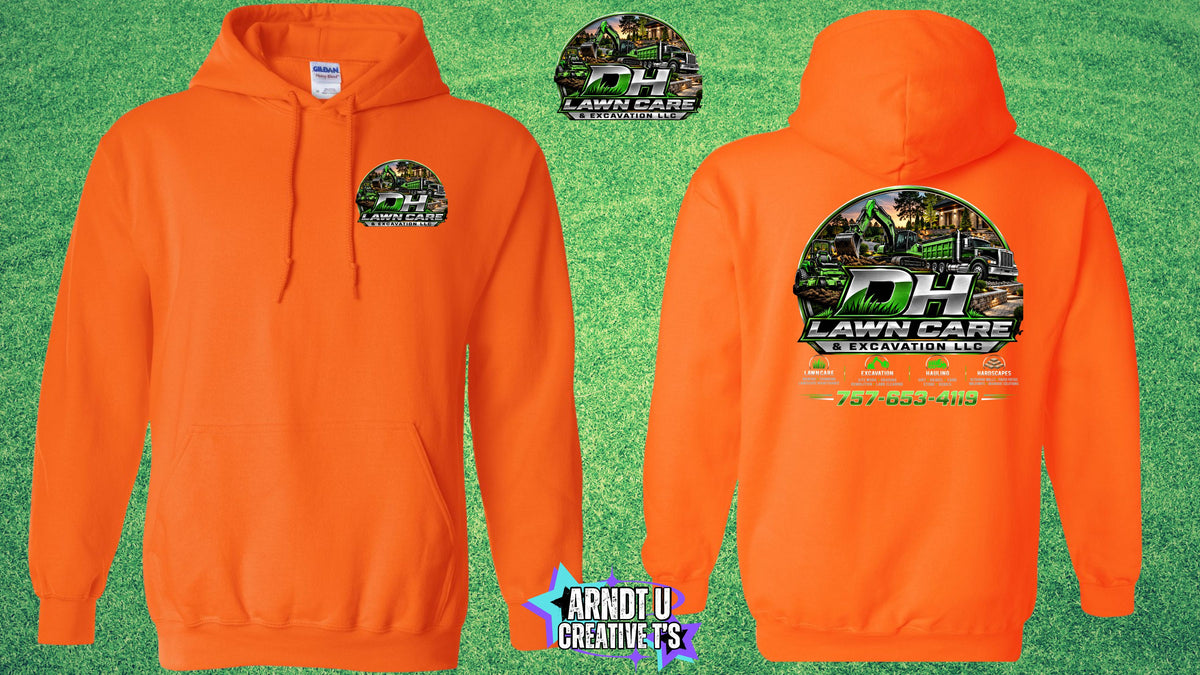 DH Lawn Care & Excavation LLC Hoodies