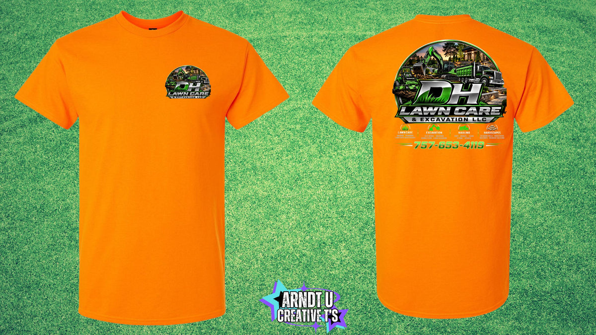 DH Lawn Care & Excavation LLC Short Sleeve