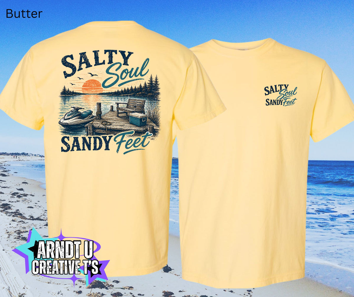 Salty Soul Sandy Feet Jet Ski Docked