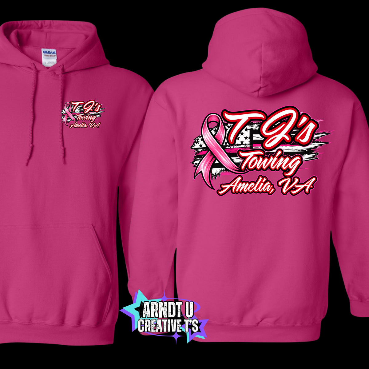 TJ's Towing Supporting Breast Cancer