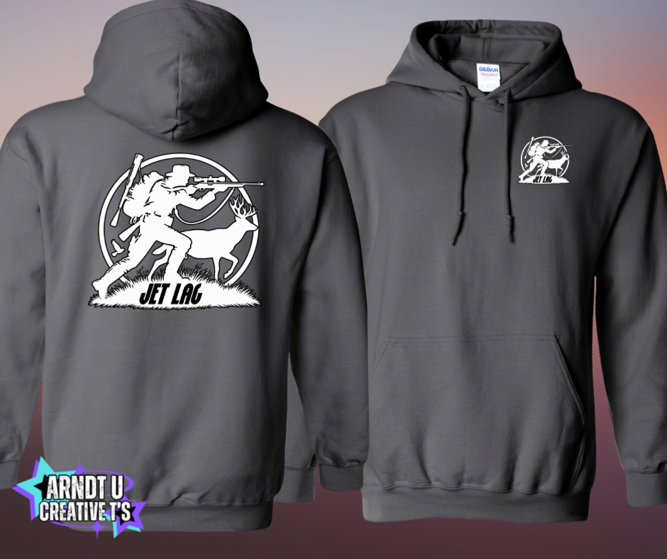 Jet Lag Gildan Hoodie