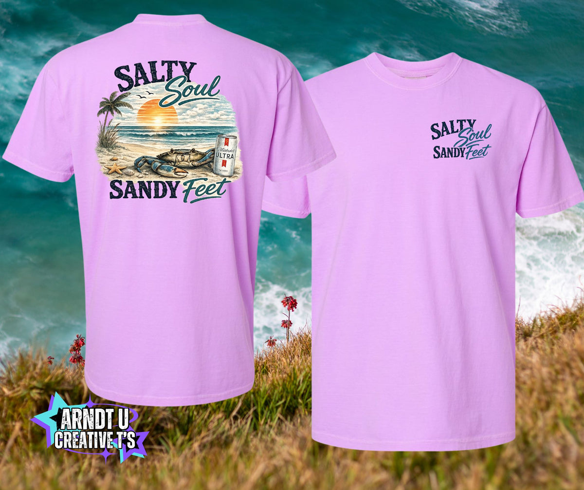 Salty Soul Sandy Feet Crabby with a MU