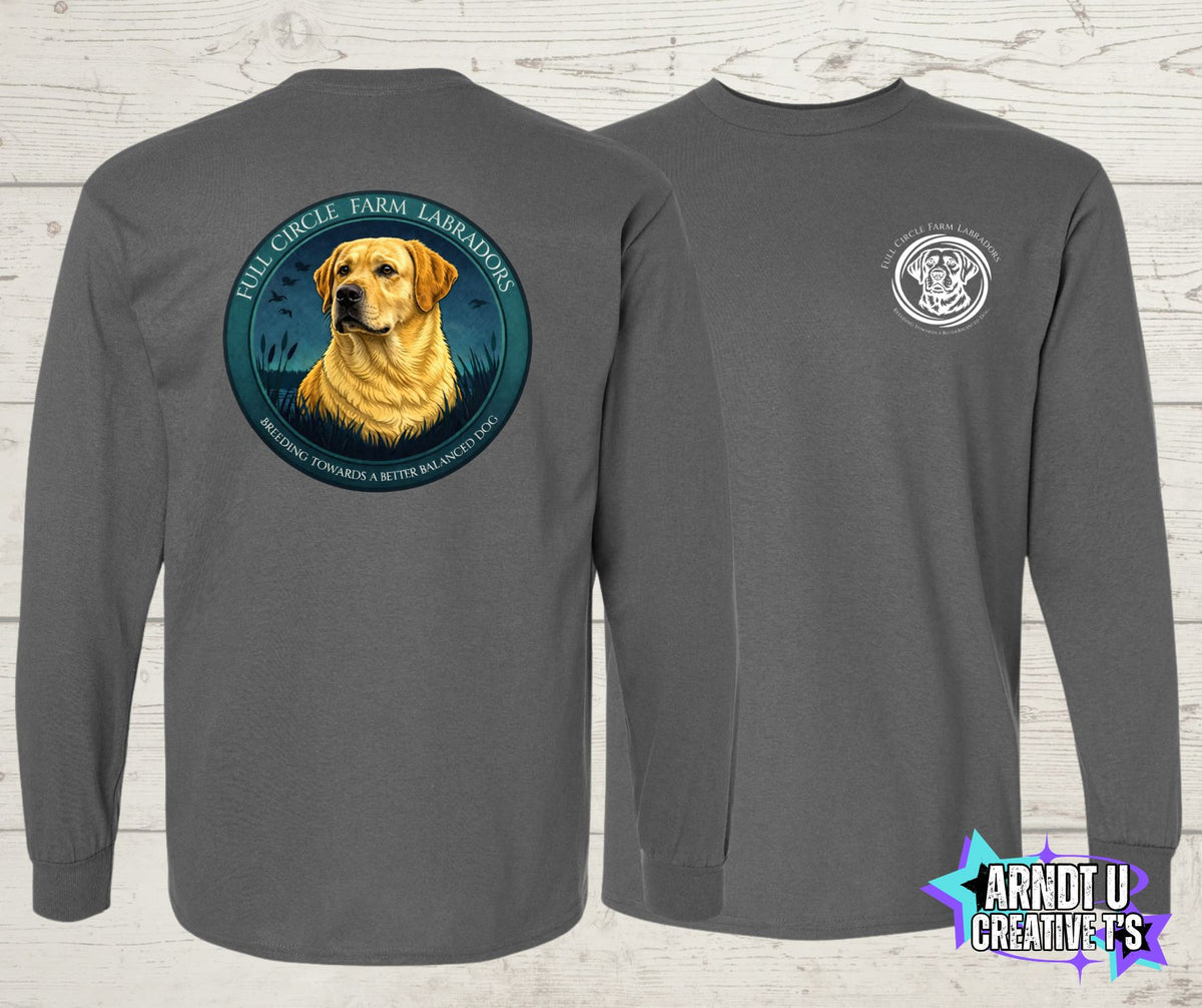 Full Circle Labradors Yellow Lab Long Sleeve