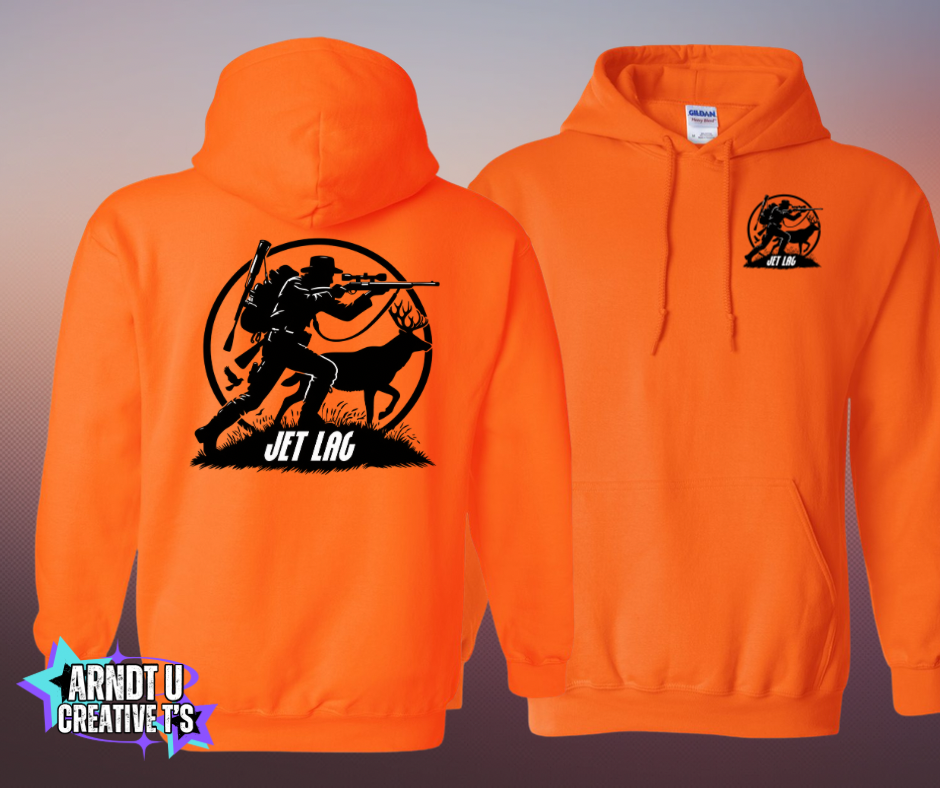 Jet Lag Gildan Hoodie
