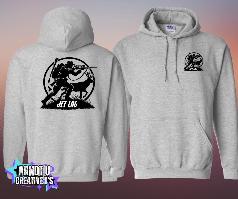Jet Lag Gildan Hoodie