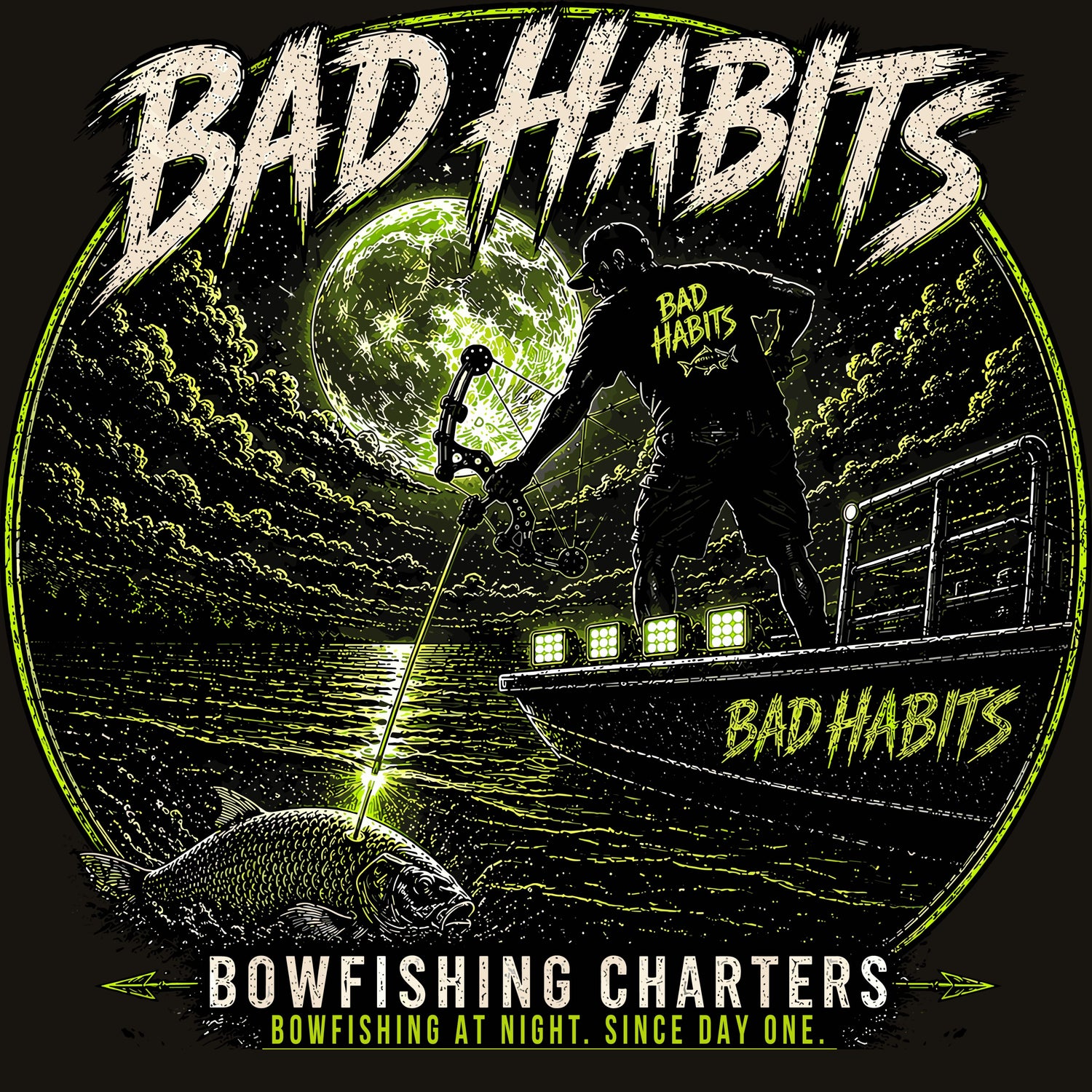 BAD HABITS Bow Fishing Charters