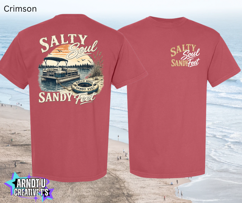 Salty Soul Sandy Feet Pontoon