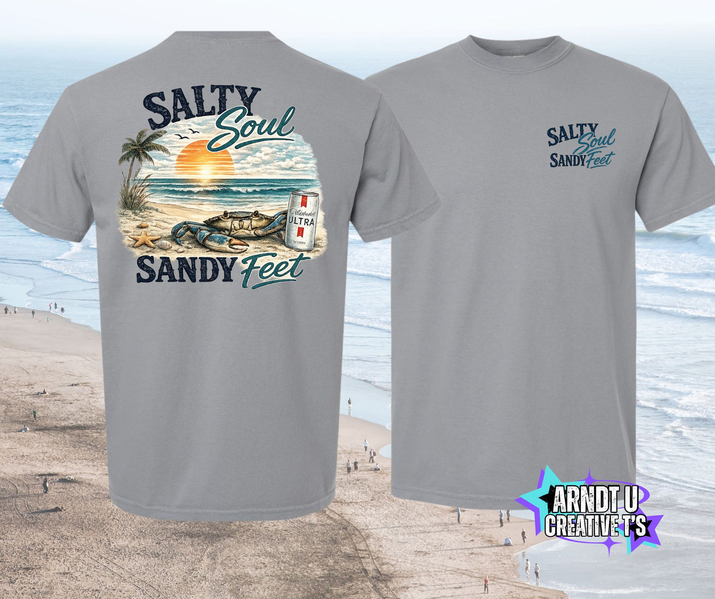 Salty Soul Sandy Feet Crabby with a MU