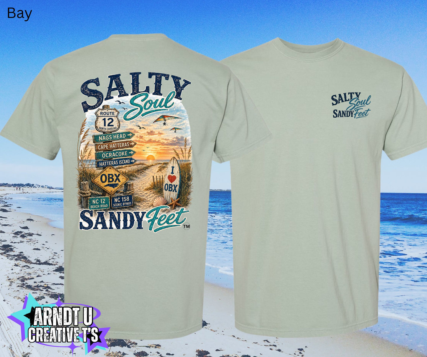 Salty Soul Sandy Feet Road Signs