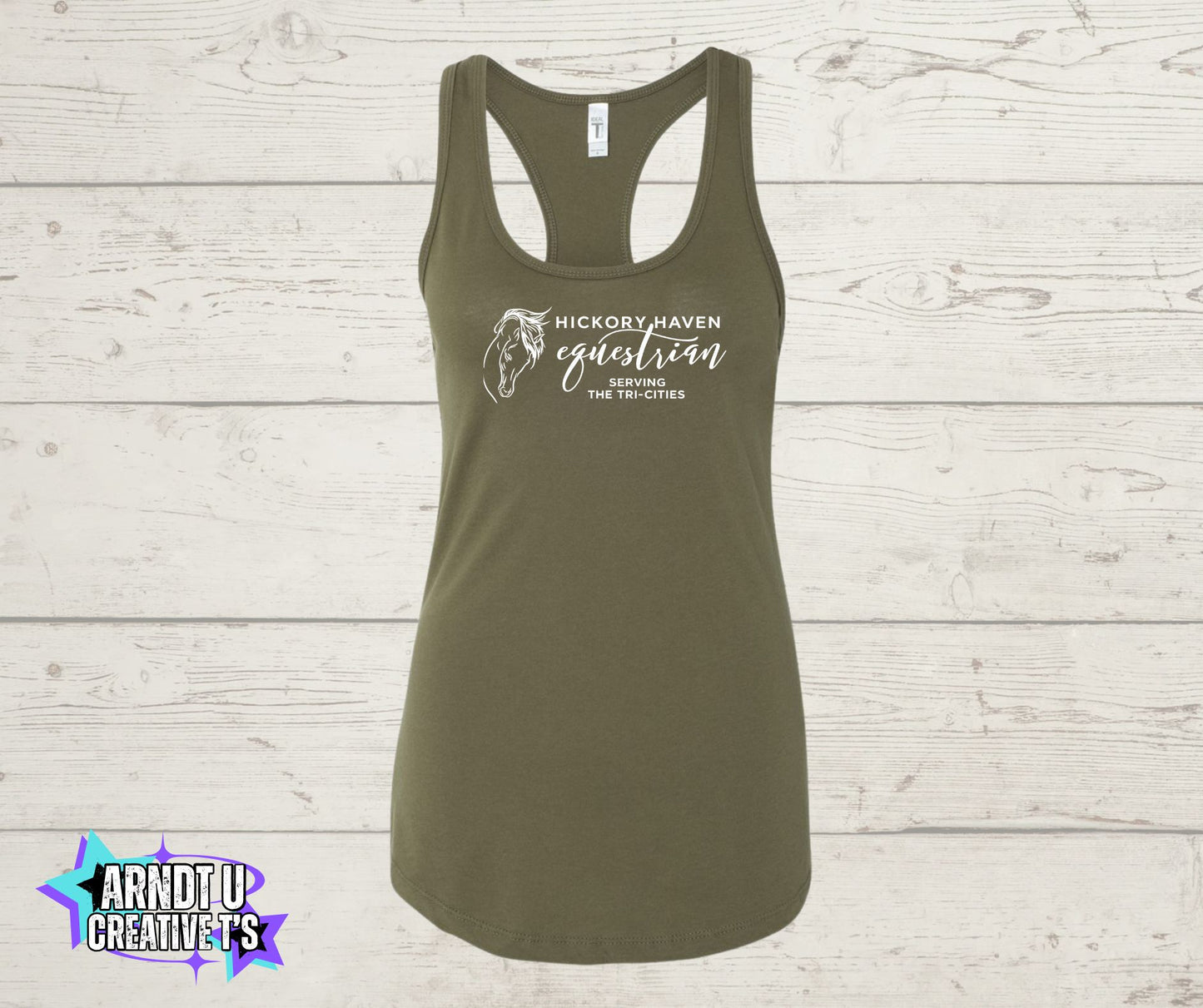 Hickory Havens Ladies Razor Bank Tank Tops