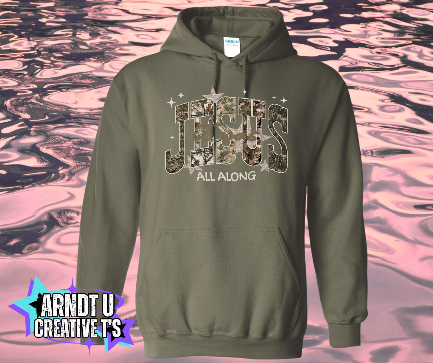 Jesus All Along Camo