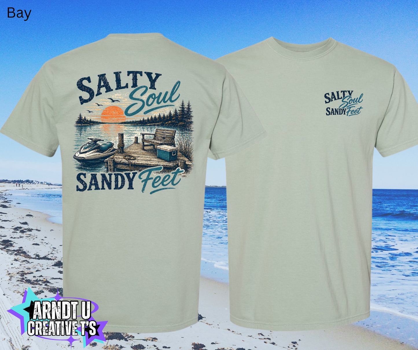 Salty Soul Sandy Feet Jet Ski Docked