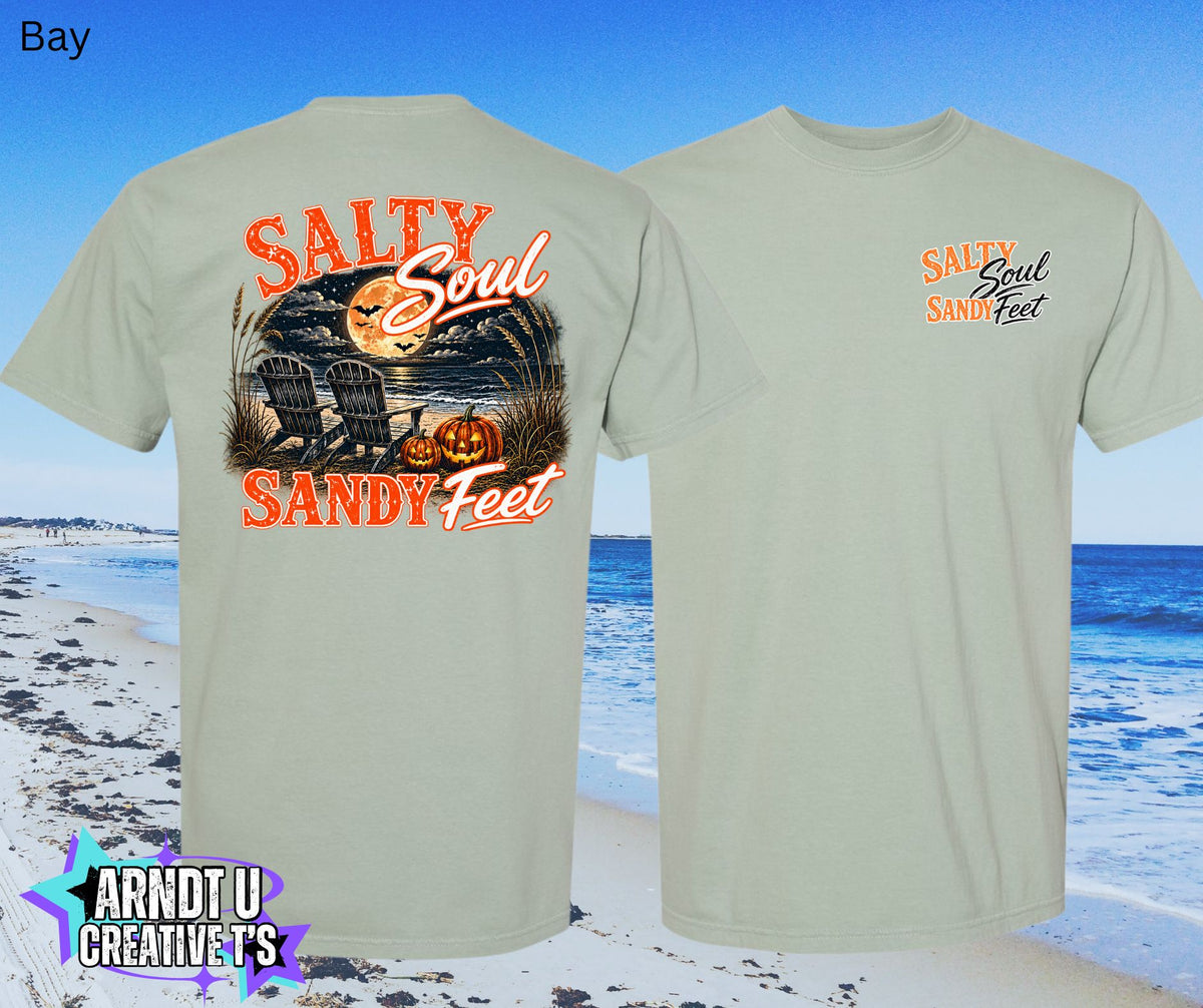 Salty Soul Sandy Feet Halloween on The Beach
