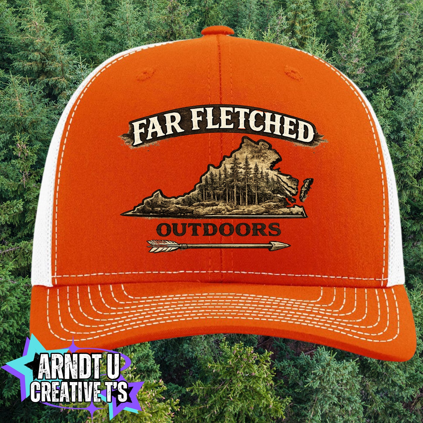 Far Fetched Outdoors Hats New Logo - Printed