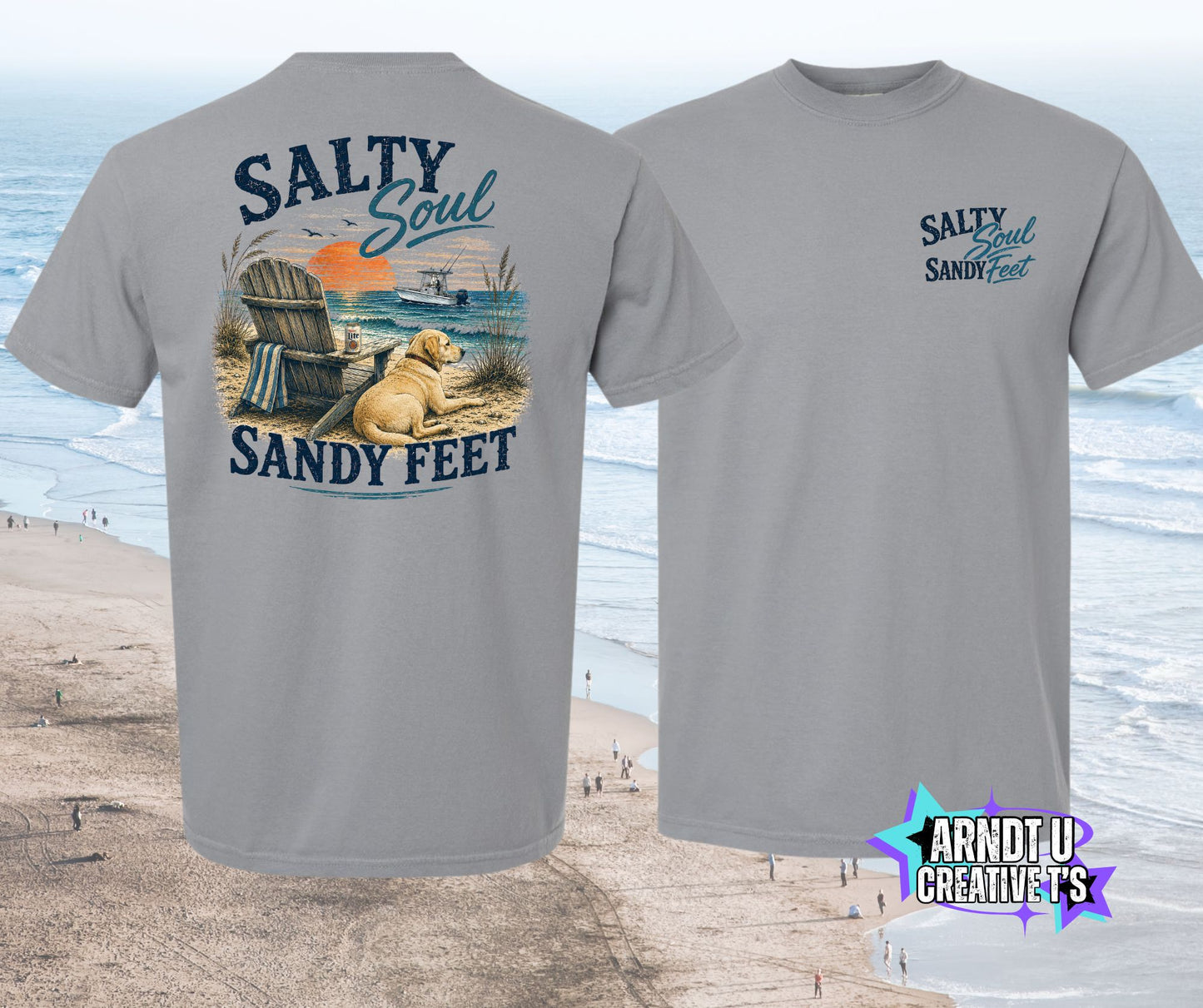 Salty Soul Sandy Feet Yellow Lab